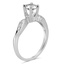 The Betha Ring, smalltop view on a hand