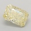 1.17 Ct. Fancy Intense Yellow Radiant Lab Grown Diamond
