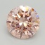 2.50 Ct. Fancy Intense Pink Round Lab Grown Diamond