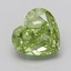 1.57 Ct. Fancy Green Heart Lab Grown Diamond