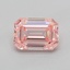 1.03 Ct. Fancy Pink Emerald Lab Grown Diamond