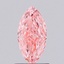 0.76 Ct. Fancy Vivid  Pink Marquise Lab Grown Diamond