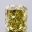 1.32 Ct. Fancy Intense Yellow Radiant Lab Grown Diamond