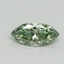 0.33 Ct. Fancy Vivid Green Marquise Lab Grown Diamond