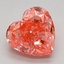 2.83 Ct. Fancy Vivid Pink Heart Lab Grown Diamond
