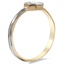 The Yuliana Ring, smalltop view on a hand
