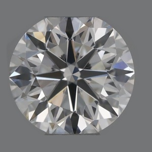 Round diamond — real photo