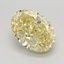 1.60 Ct. Fancy Intense Yellow Oval Lab Grown Diamond