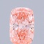 1.01 Ct. Fancy Vivid Pink Cushion Lab Grown Diamond