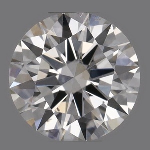 Round diamond — real photo