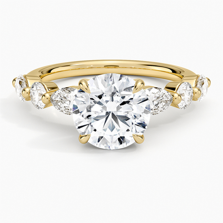 18K Yellow Gold Grand Versailles Diamond Ring