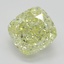 2.52 Ct. Fancy Yellow Cushion Diamond