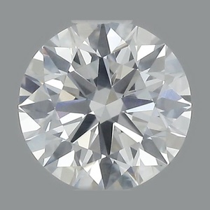 Round diamond — real photo