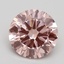 2.29 Ct. Fancy Intense Pink Round Lab Grown Diamond