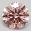 2.07 Ct. Fancy Intense Pink Round Lab Grown Diamond