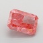 1.27 Ct. Fancy Vivid Pink Radiant Lab Grown Diamond