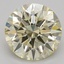1.53 Ct. Fancy Light Yellow Round Lab Grown Diamond