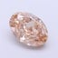 2.19 Ct. Light Brown Oval Lab Grown Diamond