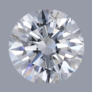 Round diamond — real photo