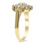 The Milpas Ring, smalltop view on a hand