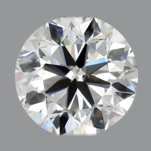 Round diamond — real photo