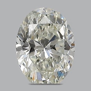 Oval diamond — real photo