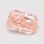0.81 Ct. Fancy Vivid Pink Radiant Lab Grown Diamond