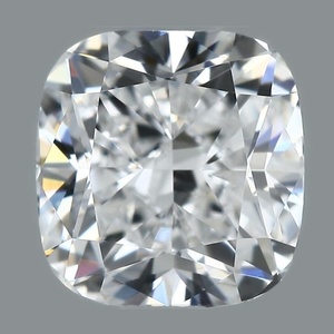 Cushion diamond — real photo