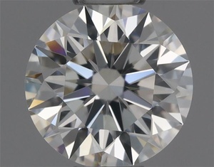 Round diamond — real photo