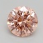 2.29 Ct. Fancy Intense Pink Round Lab Grown Diamond