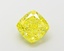 2.0 Ct. Fancy Vivid Yellow Cushion Lab Grown Diamond