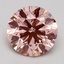 2.00 Ct. Fancy Intense Pink Round Lab Grown Diamond
