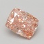 3.65 Ct. Fancy Vivid Pink Cushion Lab Grown Diamond