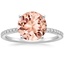 18K White Gold Ballad Three-Quarter Coverage Diamond Ring (1/4 ct. tw.), smalltop view