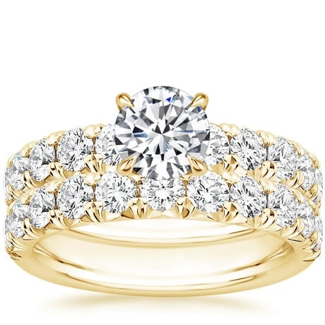 18K Yellow Gold Ellora Diamond Bridal Set