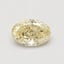 0.50 Ct. Fancy Yellow Oval Lab Grown Diamond