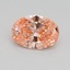 0.50 Ct. Fancy Intense Pink Oval Lab Grown Diamond