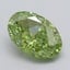 2.03 Ct. Fancy Green Oval Lab Grown Diamond