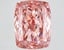 11.52 Ct. Fancy Vivid Pink Cushion Lab Grown Diamond