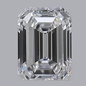 Emerald diamond — real photo