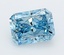 2.56 Ct. Fancy Vivid  Blue Radiant Lab Grown Diamond