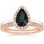 14K Rose Gold Vienna Diamond Bridal Set (1/2 ct. tw.)