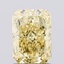1.56 Ct. Fancy Intense  Yellow Radiant Lab Grown Diamond