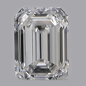 Emerald diamond — real photo