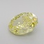 1.10 Ct. Fancy Intense Yellow Oval Lab Grown Diamond