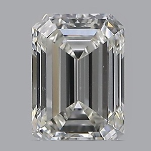 Emerald diamond — real photo