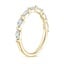 18K Yellow Gold Joelle Diamond Ring, smallside view