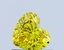 0.52 Ct. Fancy Vivid Yellow Heart Lab Grown Diamond
