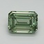 5.04 Ct. Fancy Vivid Green Emerald Lab Grown Diamond