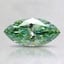 0.67 Ct. Fancy Vivid Pacific Green Marquise Lab Grown Diamond